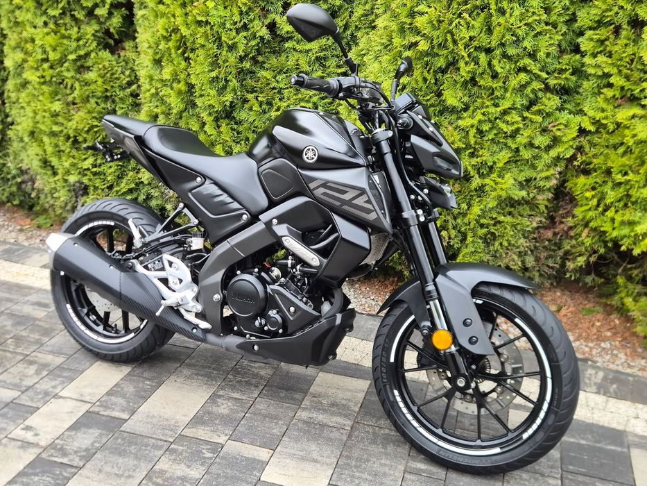 Yamaha MT 125 ABS TECH BLACK Nowy Model Transport RATY KAT B a1
