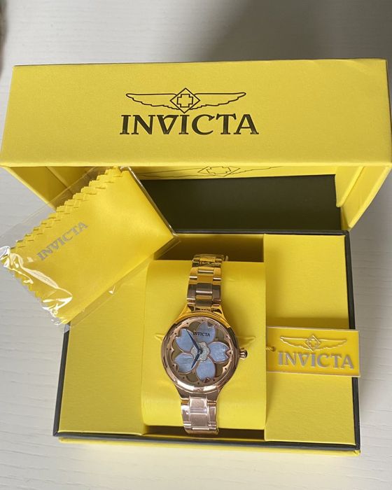 Годинник жіночий Invicta Wildflower Rose Dial Quartz 32084