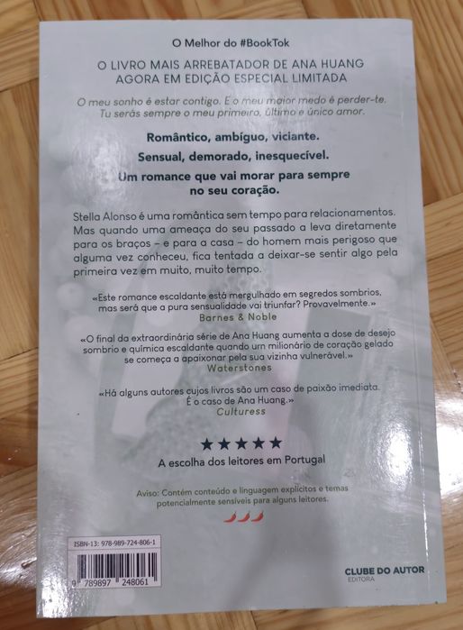 Livros coleção Ana Huang (conjunto de 3 livros novos)