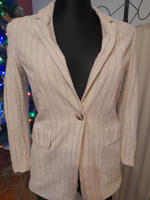 Marynarka na podszewce pasy