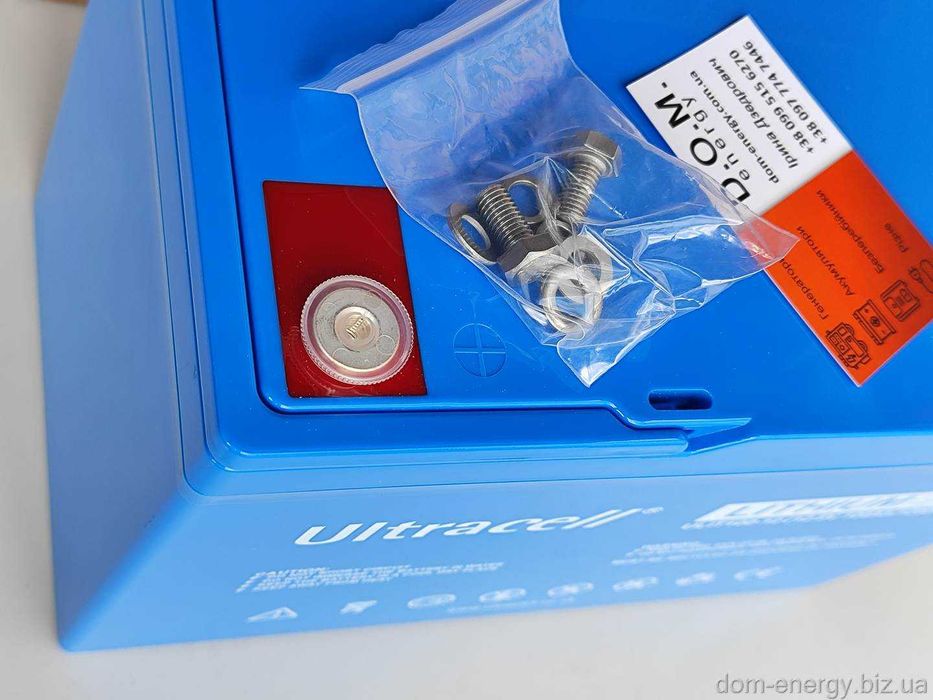 Гарантия 2 года Литий-ферумный аккумулятор Ultracell LiFePo4 12v 100Ah