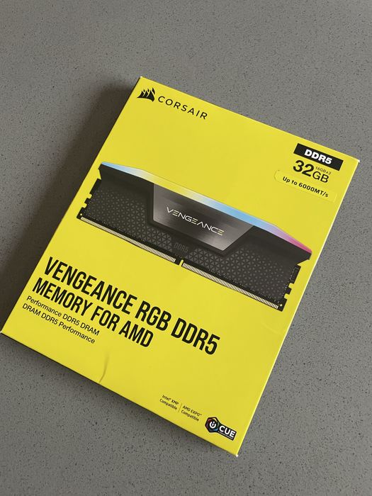 Corsair Vengeance DDR5  RGB RAM – 32GB (2x16GB) 6000MHz CL36