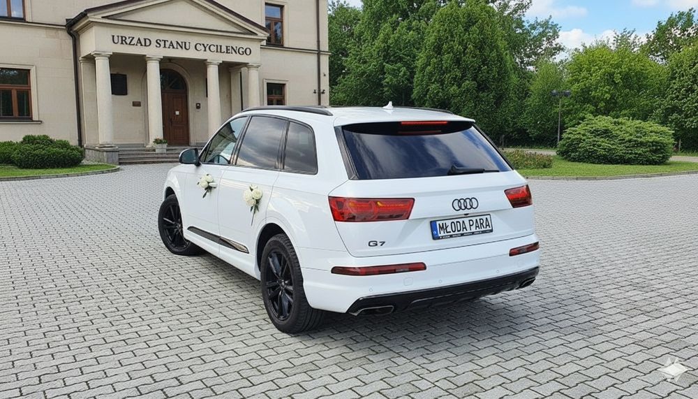 Auto do ślubu\Samochód na wesele\ Audi Q7