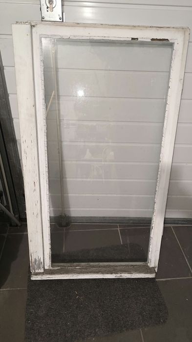 Okna 100x55 cm ze starego okna skrzynkowego na inspekt lustro lub inny projekt