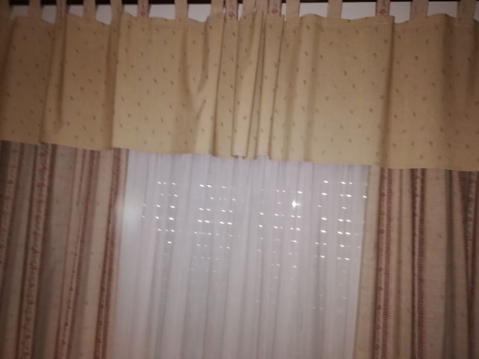 Conj edredom, e cortinas