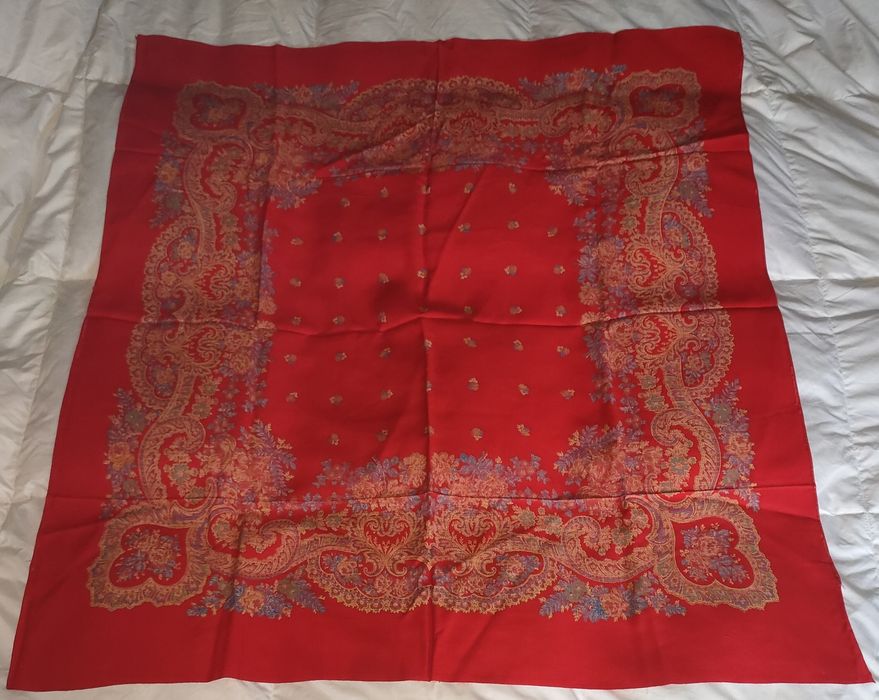 Lenço Antigo Vermelho