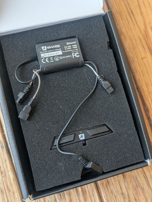 Мотогарнітура для шоломів Shark ,Prime б.у  та Prime+ нова