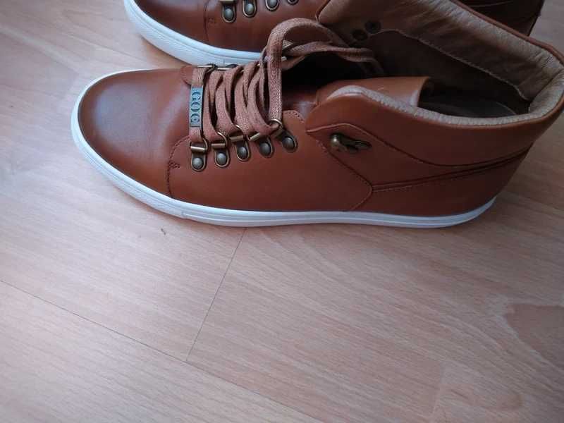 Buty Skórzane r.42 za kostkę ,męskie