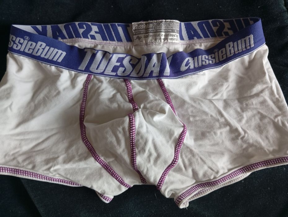 Boxers Aussiebum S usadas - 7 (com os dias da semana)