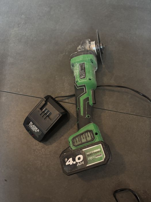 Szlifierka kątowa akumulatorowa, flex , ladowarka akumulator