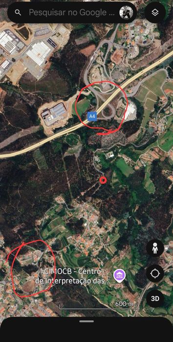 -Vendo Dois Terrenos com 2154m² e outro com 2169m²