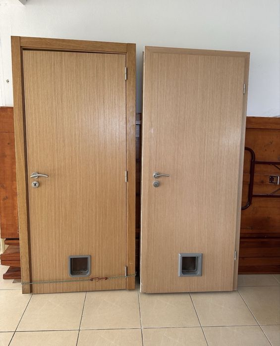 Porta em carvalho esquerda