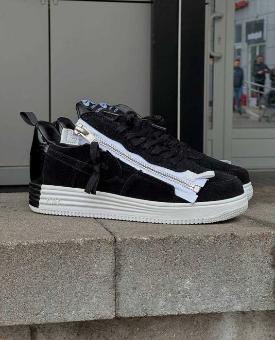 БЕЗ ПЕРЕДОПЛАТИ)Nike Lunar Force 1 Low Acronym Black White Найк