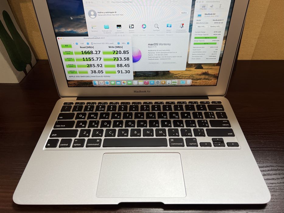 macbook air 11 2015 - Ноутбуки та аксесуари - OLX.ua