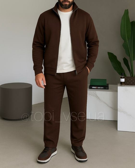 ХІТ‼️ ТЕПЛИЙ Костюм на ФЛІСІ чоловічий/мужской спортивний комплект