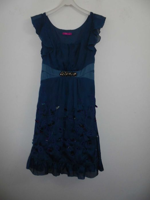 vestido de senhora muito chique