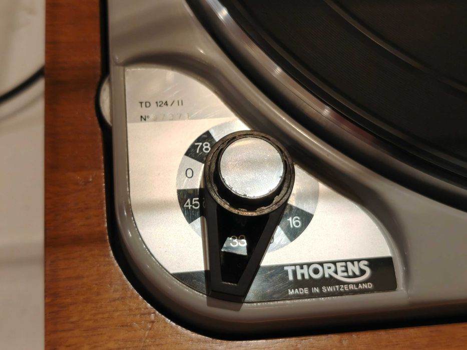 THORENS TD 124 MKII plus przedwzmacniacz ! Jedyny egzemplarz na rynku