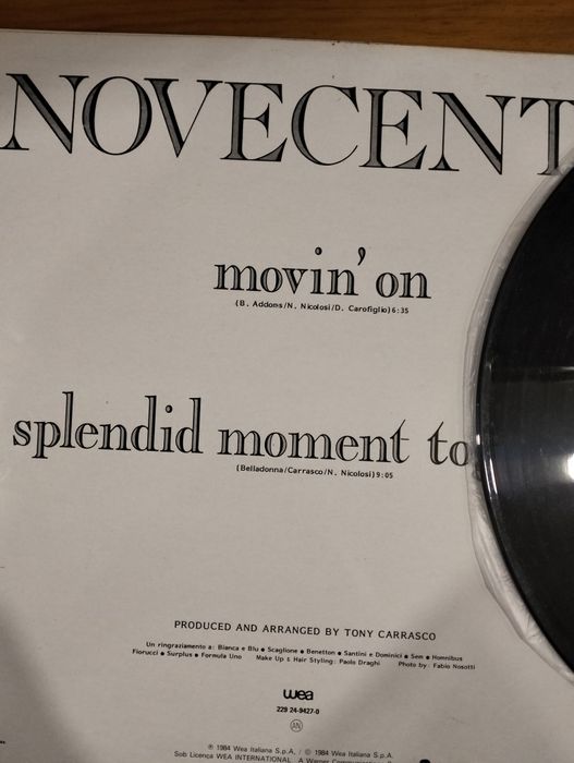 Maxi Single Novecento