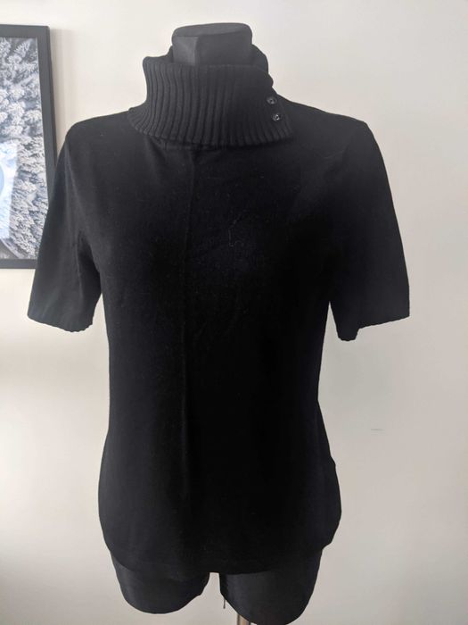 Golf sweter damski 40 TCM krótki rękaw elegancki z klasą