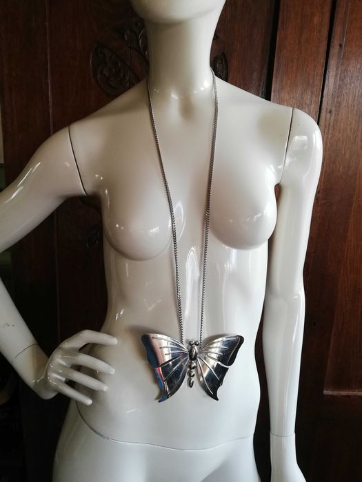 naszyjnik boho motyl