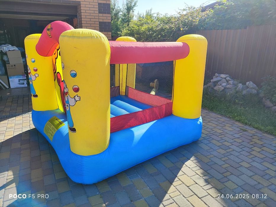 Дитяча надувна гірка-батут Hy-Pro