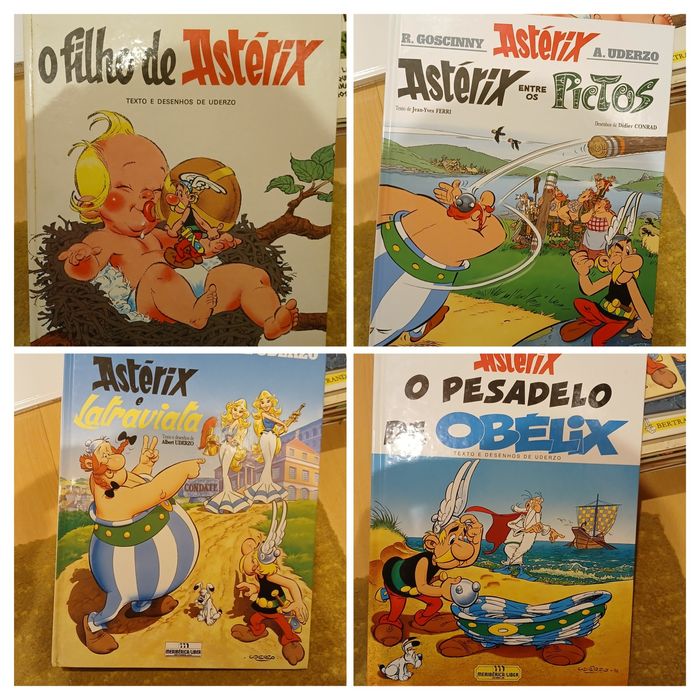 Livros  BD asterix