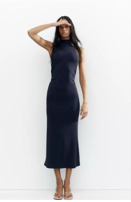 Сукня ZARA темно-синя розмір S