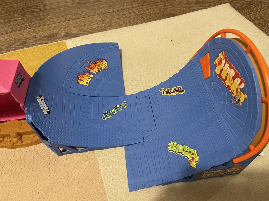 Fingerboard Rampa, skatepark Hot Wheels.