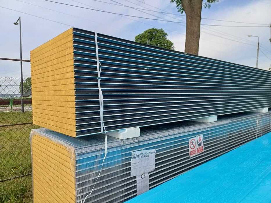 Płyta warstwowa, ścienna, piana PIR, 40mm, magazyn, hala, warsztat