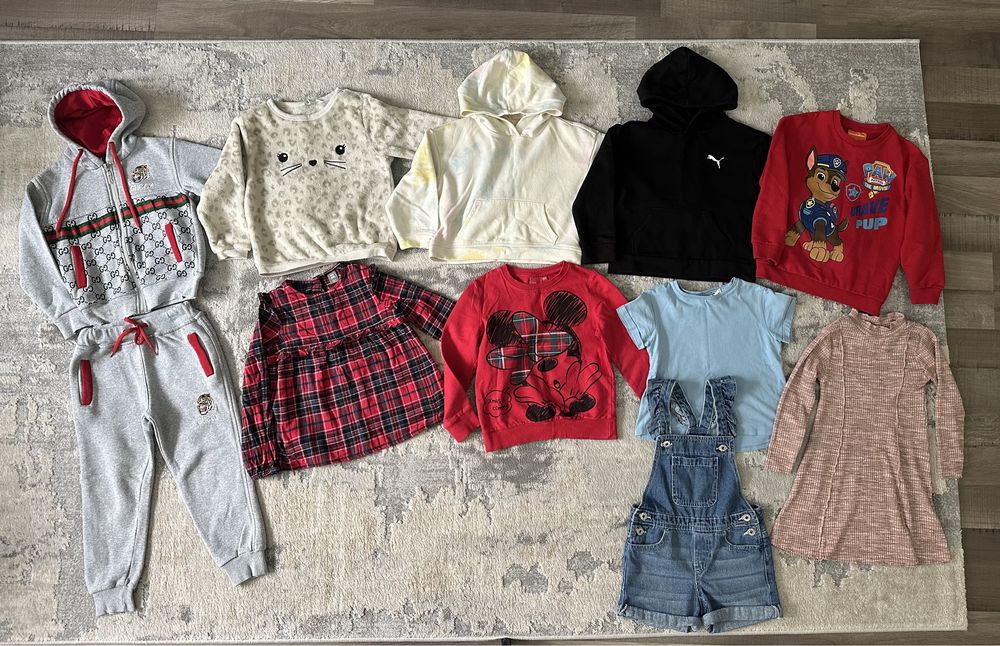 Одяг на дівчинку 116 сукня штани платтякофта mango pepco old navy puma