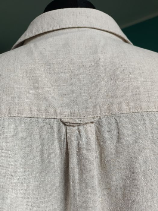 Koszula LEN unisex Boho klasyczna lniana eko naturascandi slow
