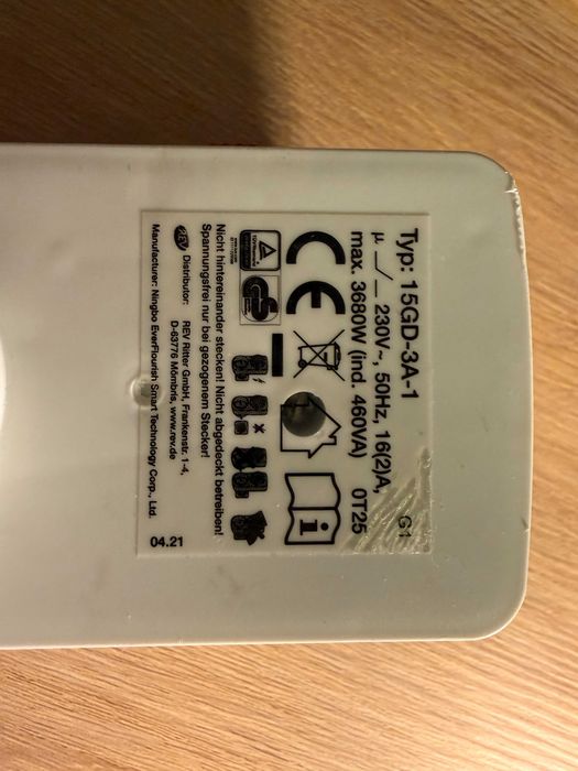 Timer Manualny Biały