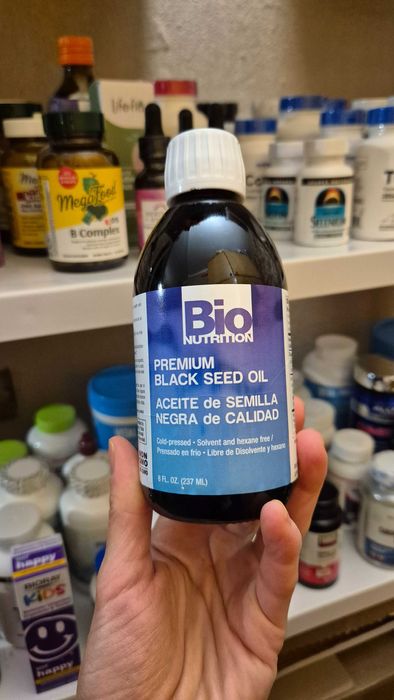 Bio Nutrition, олія чорного кмину преміальної якості, 5 г, 237 мл