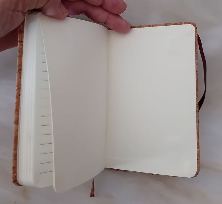 Bloco de linhas Nova de cortiça