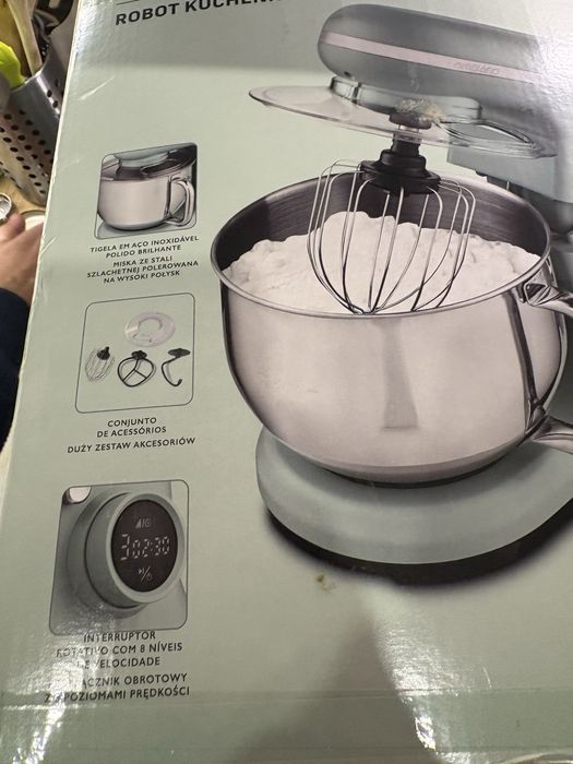 Batedeira nova verde