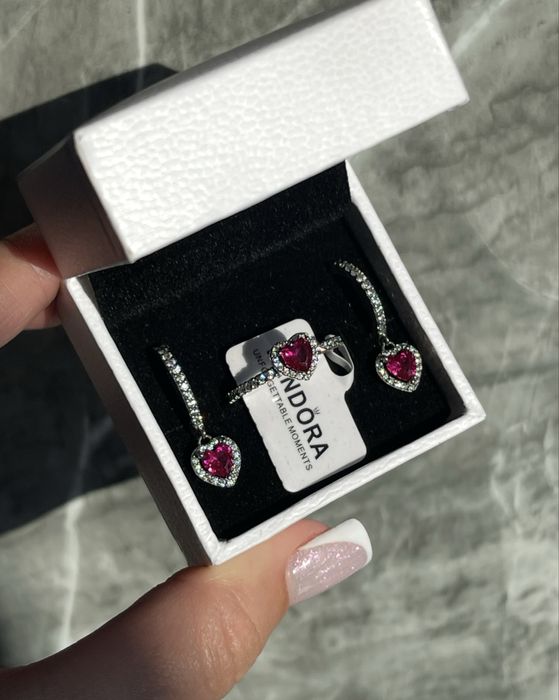 Сережки Pandora по супер ціні