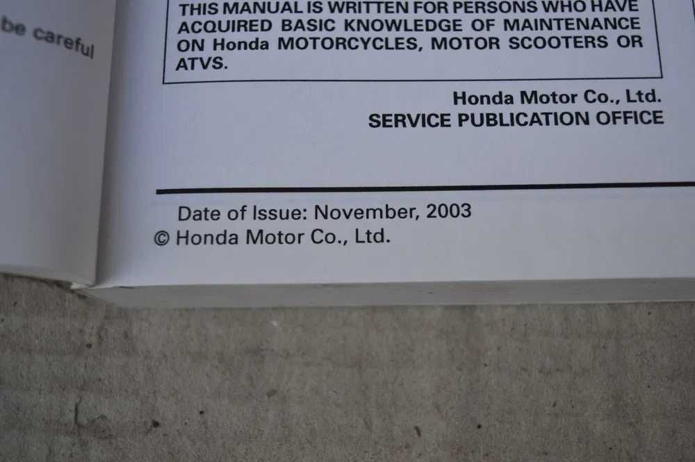 Honda CBR 125 JC34 '04-07r SERWISÓWKA manual instrukcja OEM