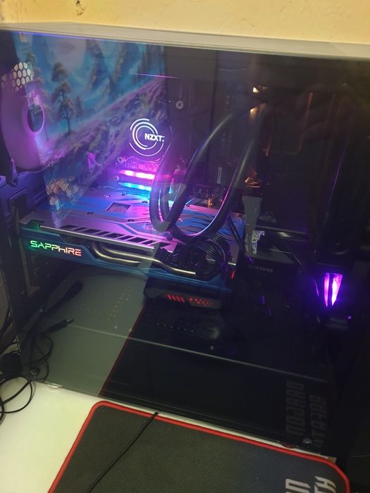Komputer do gier Windows 11 RX580S 8gbDdr5/m2ssd 900gb 16gb ddr4