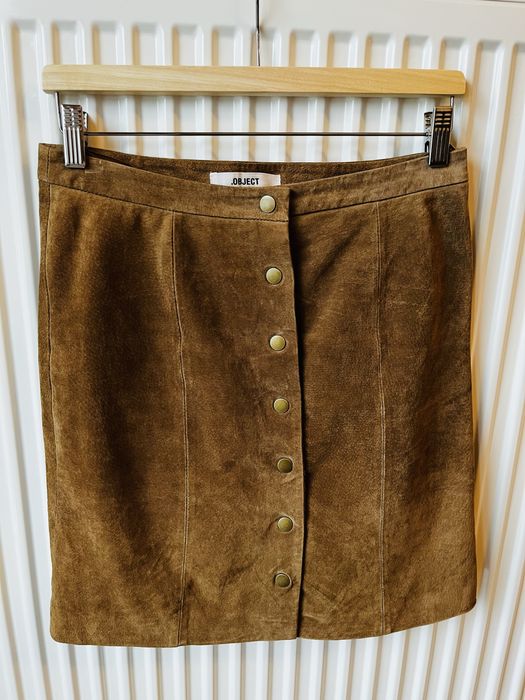 Skórzana spodnica Object
