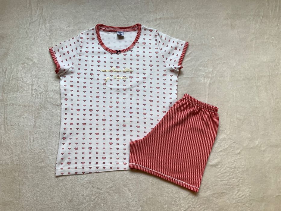 Piżama letnia Petit bateau rozm 152 12 lat jak nowa