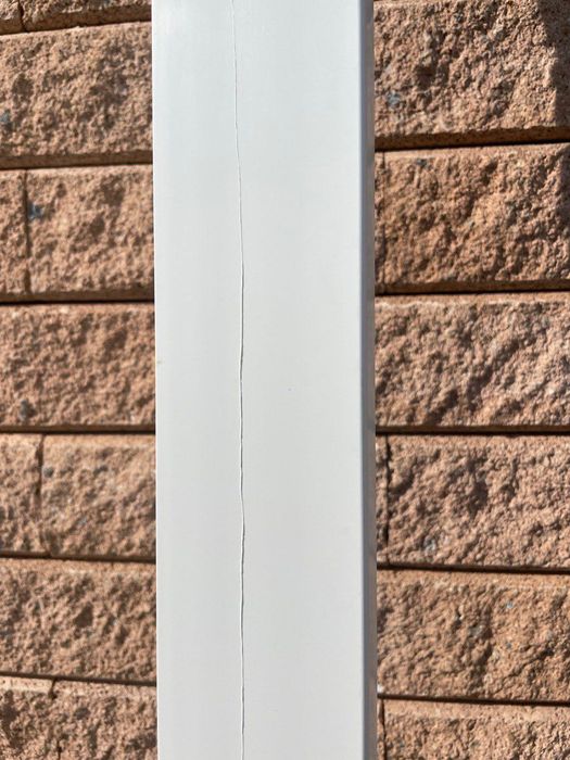 REHAU балконні металопласт двері 236,5х66 см двокамерний склопакет