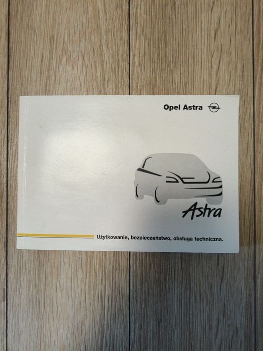Opel Astra G instrukcja obsługi stan idealny
