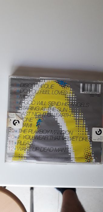 CD  U2 POP  musica