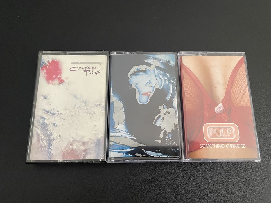Cocteau Twins - Siouxsie and the Banshees - Pulp Cassete K7