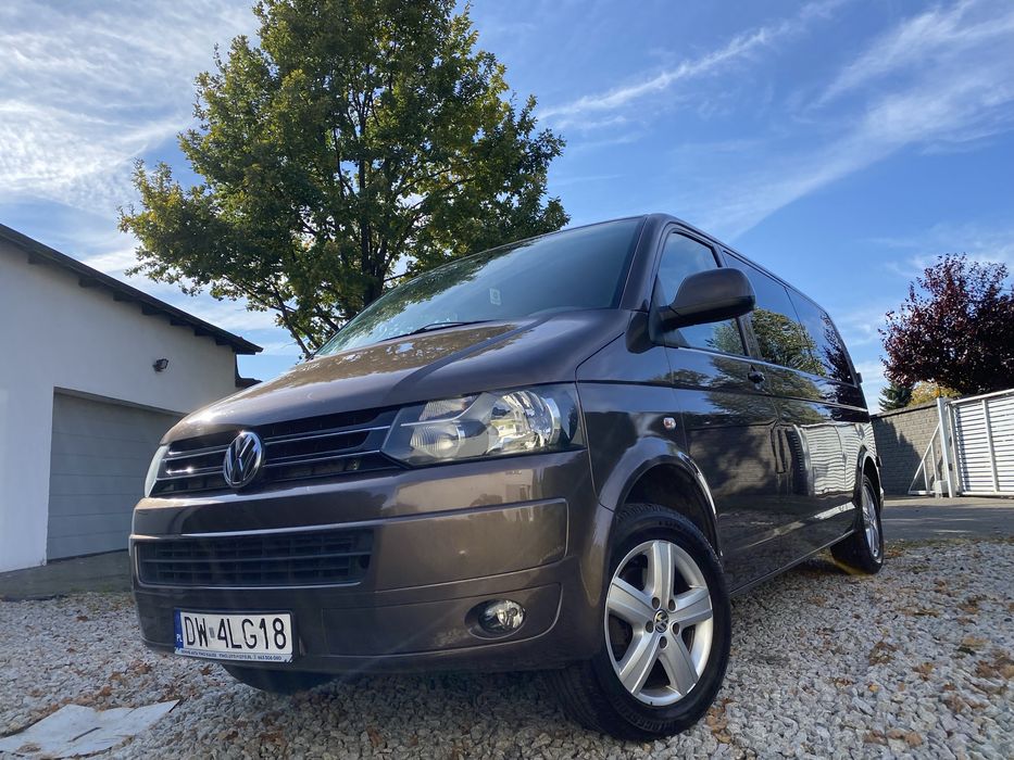 Transporter vat1 Caravelle 2.0tdi 140km automat 5osobowy  brygadówka