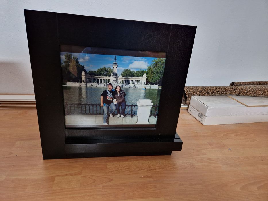 Moldura wenge sala decoração arrumação