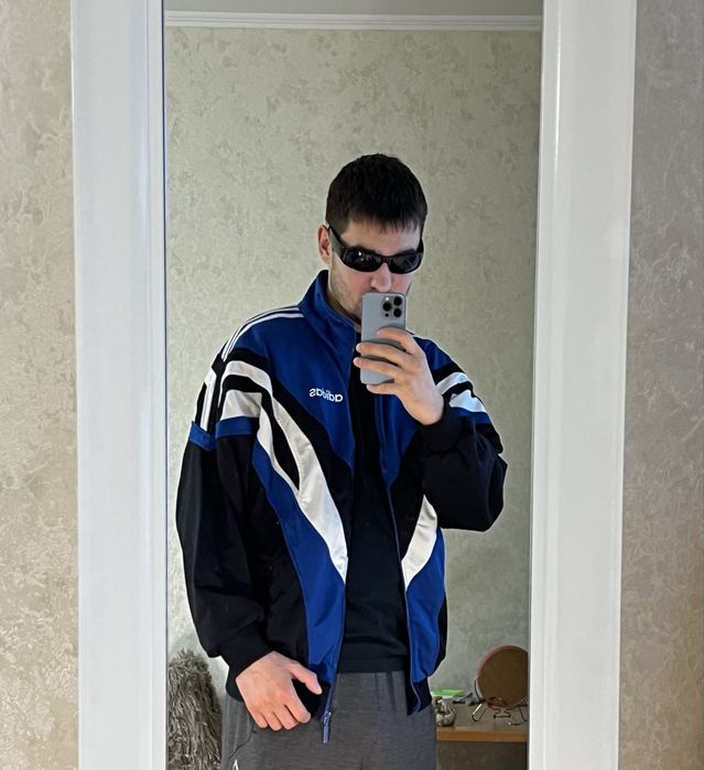 (L) ADIDAS ORIGINALS VINTAGE Олимпийка кофта олімпійка зипка зіпка