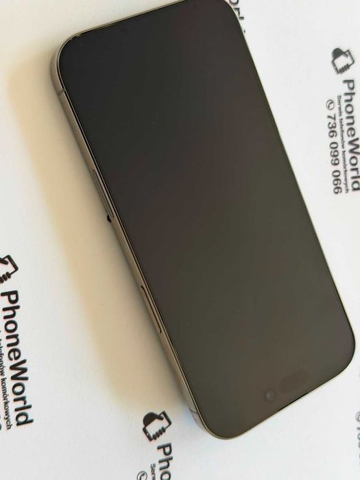 Zadbany iPhone 16 Pro 128GB 89% Szary Gwarancja PhoneWorld