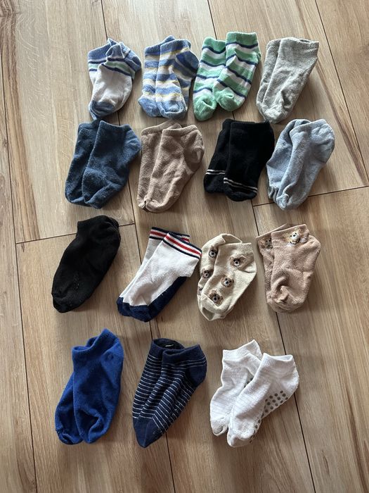 Skarpetki stopki rozmiar 25/27 lacznie 15 par