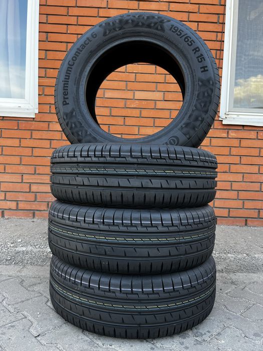 Нові Літні Шини R15 195/65 Continental PremiumContact 6